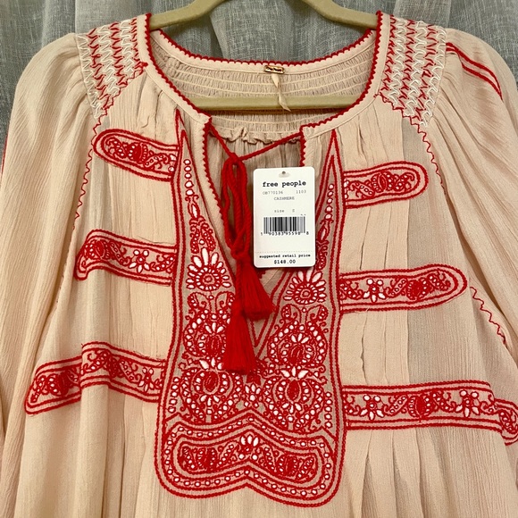 Free People Embroidered Dress - Picture 2 of 3